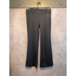 Nike athletic wide leg workout pants large